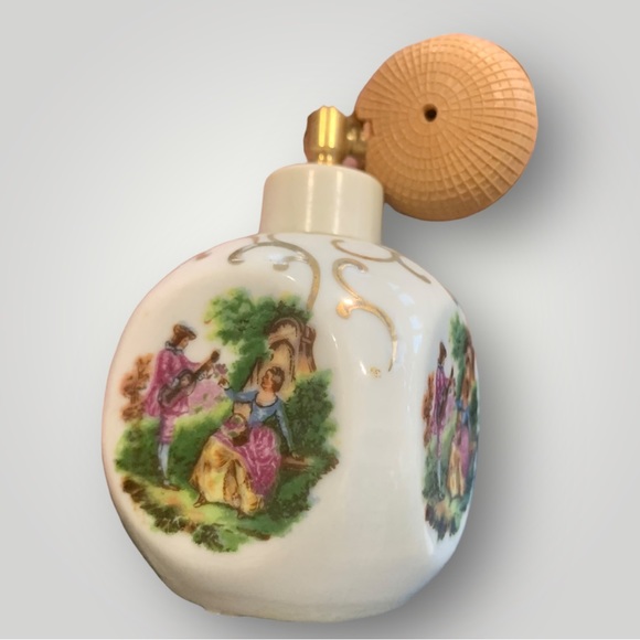 Vintage RARE Irice Hand Painted Perfume Bottle - Picture 2 of 12